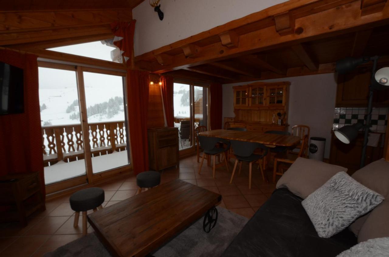 Chalet A, Village Des Lapons Les Saisies, 3 Chambres Et 1 Espace Nuit Mezzanine Eksteriør bilde